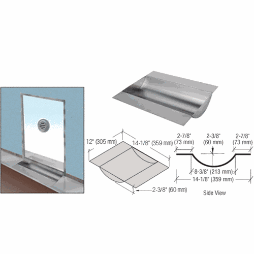 CRL T12SS Brushed Stainless 12