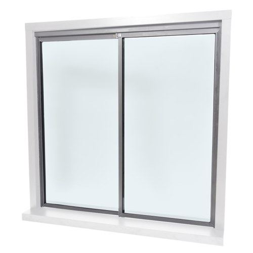 CRL D1041AXX3648 Daisy Satin Anodized Glazed Pass-Thru Assembly, 36