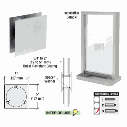 CRL N555C3 Polished Stainless Steel 5