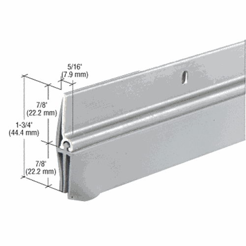 CRL DB041AV36 Aluminum Triple-Fin Door Sweep for 36