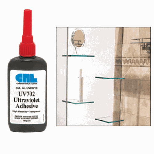 CRL UV70210 UV702 High Viscosity UV Adhesive, 100g
