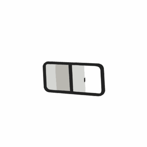 CRL VW8206 Universal Horizontal Sliding Window 21.25