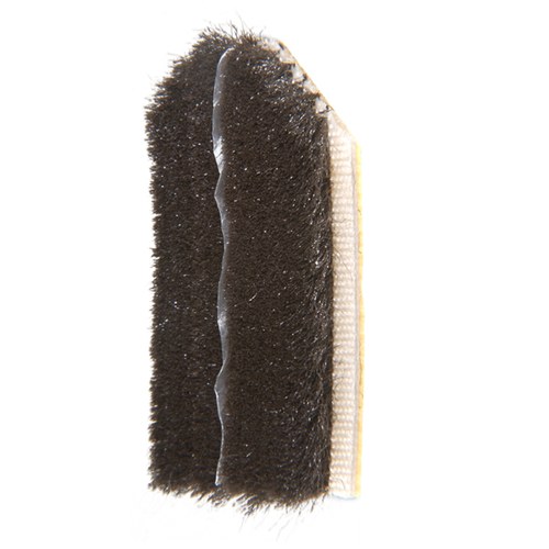 CRL PDP1BL Black Door Jamb Dust Pad