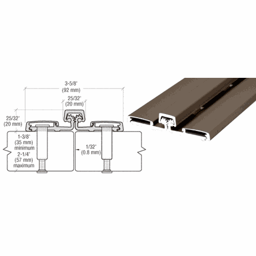 CRL 057HD83DU Dark Bronze 057HD Series 83