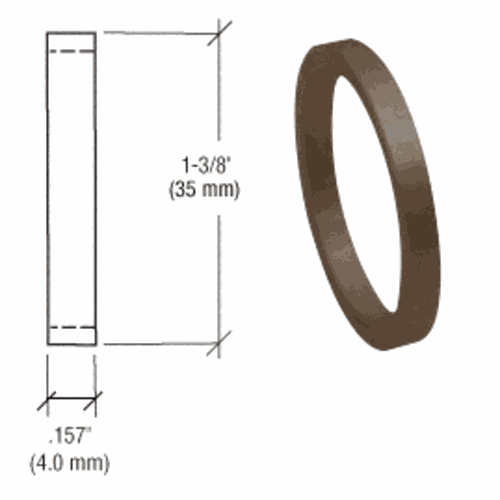 CRL DL2176DUA Dark Bronze .157