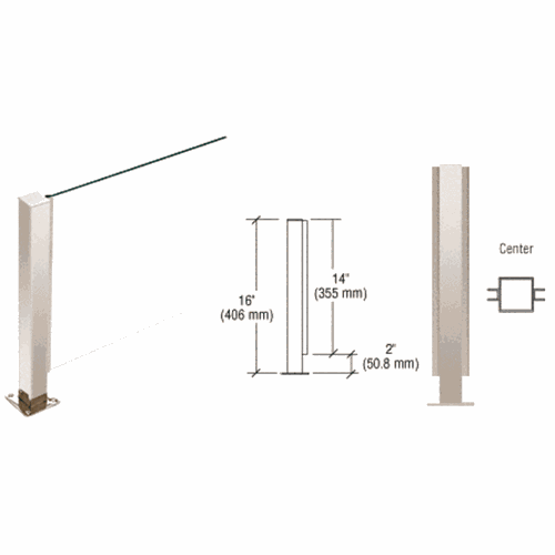CRL PP41CPS Polished Stainless 16
