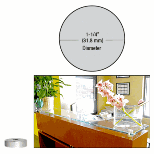 CRL S0B11414SC Satin Chrome 1.25