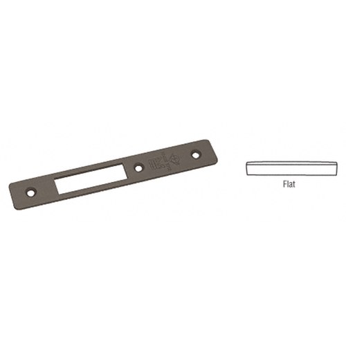 CRL 18020DU Dark Bronze Faceplate for MS1853H Hook Throw Deadlocks
