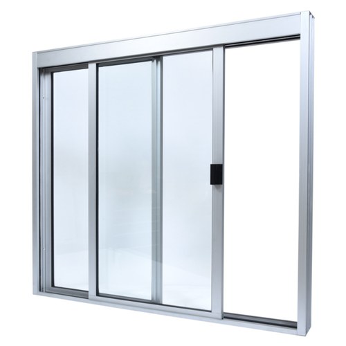 CRL DW48480XGA Satin Anodized Manual DW Deluxe Service Window with Full Bottom Track