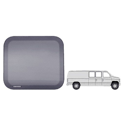CRL FW231 Fixed All-Glass Look Window for 1992+ Ford Vans, 15.25