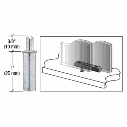 CRL D35 Retractable Metal Tip Lower Guide