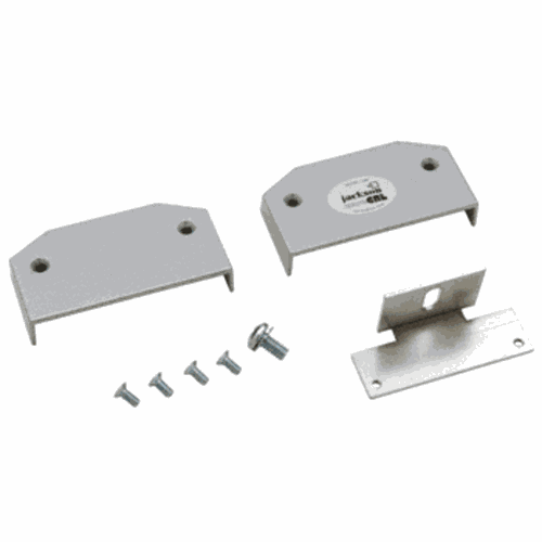 CRL 302652628 Satin Aluminum Jackson Base End Cap for Model 1285 Exit Device