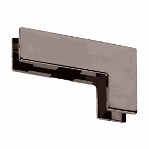 CRL 1NT103DU Black Bronze Anodized Patch Fitting Cover Plate for PH40