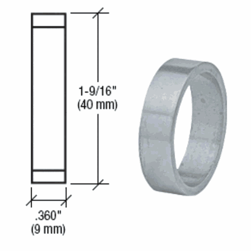 CRL DRA360BS Brushed Stainless .360