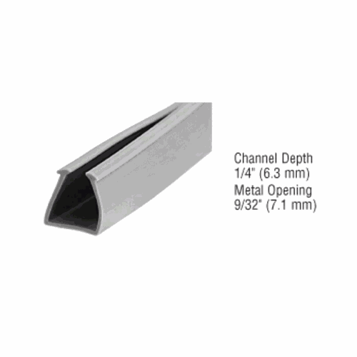 CRL D751BLC Black Glazing Vinyl for 1/4