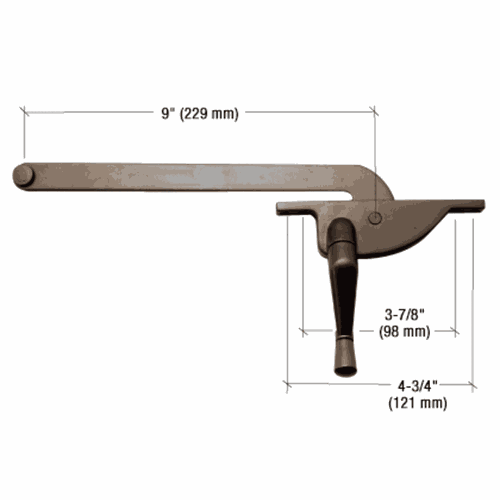 CRL 5009RHBRZ Bronze 9