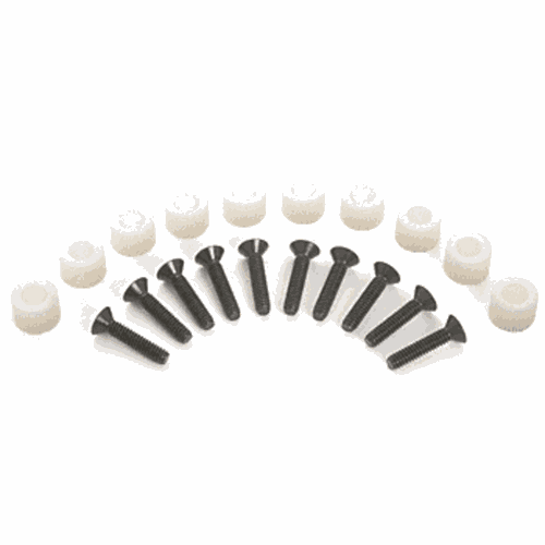 CRL B5BSP1 Smoke Baffle Replacement Screws Grommets - 10 Pack
