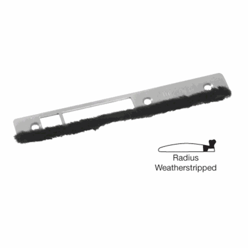 CRL DH19211 Adams Rite Aluminum Faceplate for Center Hung Single Door
