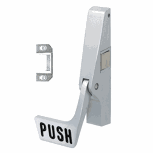 CRL 311095PRC628 Satin Aluminum Jackson 10 Series Right-Hand Reverse Bevel Panic Exit Device