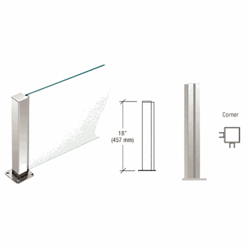 CRL PP4318LPS Polished Stainless 18