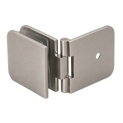 CRL ADJ037BN Brushed Nickel Adjustable Wall Mount Glass Clamp