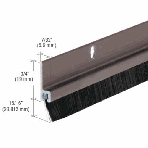 CRL 1480PD36 Dark Bronze Nylon 15/16