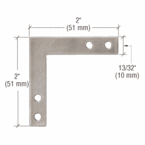 CRL 487C1 487 OfficeFront Corner Clips