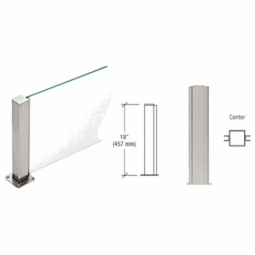 CRL PP4318CBS Brushed Stainless 18