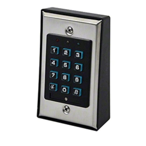 CRL MLDK83N Brushed Stainless Digital Keypad with Programmable Features