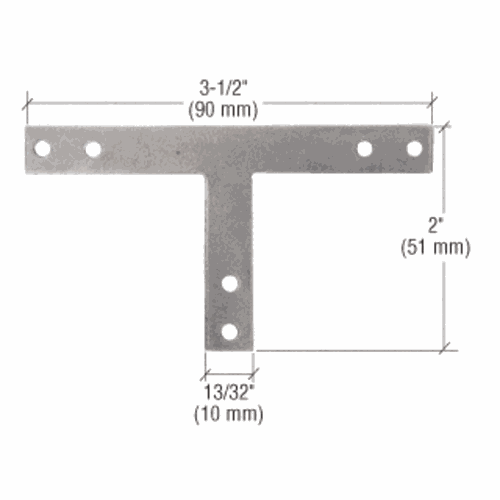 CRL 487C2 487 OfficeFront T-Clips
