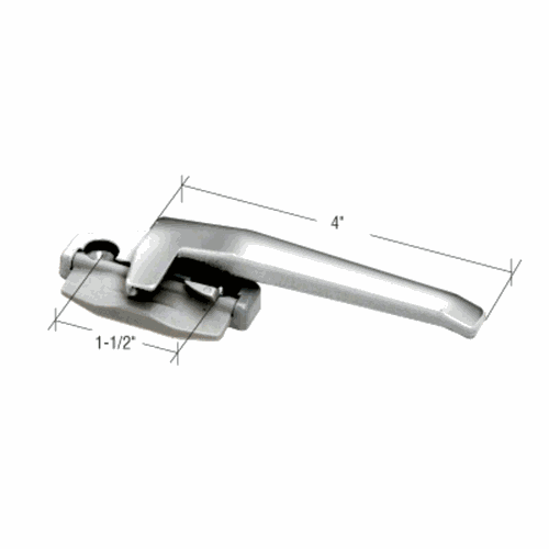 CRL DS324AL Aluminum Right-Hand Cam Handle, 1.5