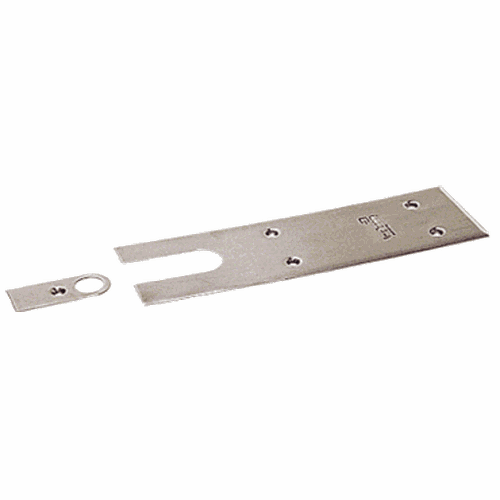 CRL J7020CPBS Brushed Stainless Cover Plates for Jackson 900 Floor Closers