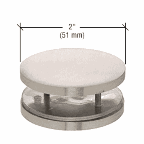CRL MFC31 Brushed Stainless 180 Mall Front Clamp