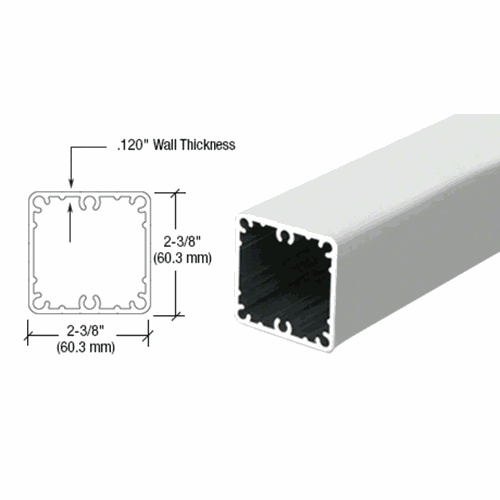 CRL 1P48S Silver Metallic 100 Series 48