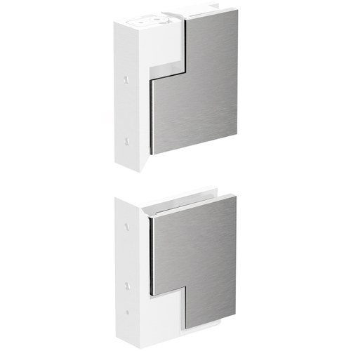 CRL ZER0RCBN Brushed Nickel Zero Hinge Replacement Cover Set