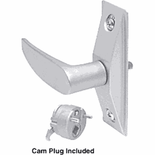 CRL DL2150LHSC Satin Chrome Left-Hand Lever Handle