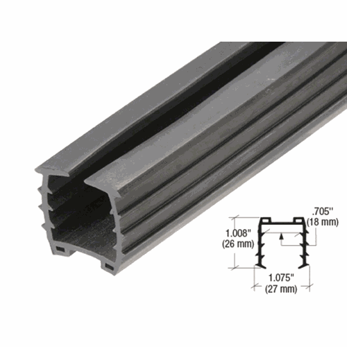 CRL GRRF2019PV Black Rubber Insert for 3/4