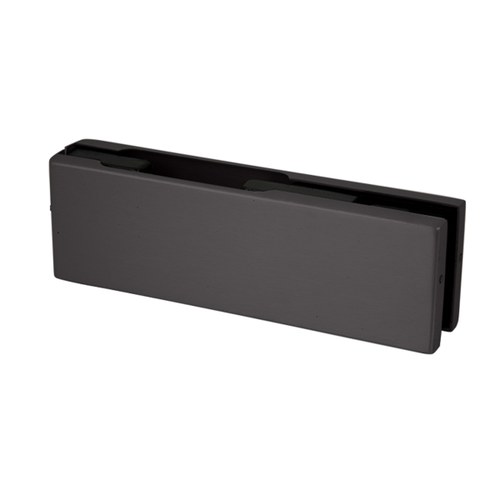 CRL EUR201DU Black Bronze EUR Series Patch Fitting - Top/Bottom, No Insert