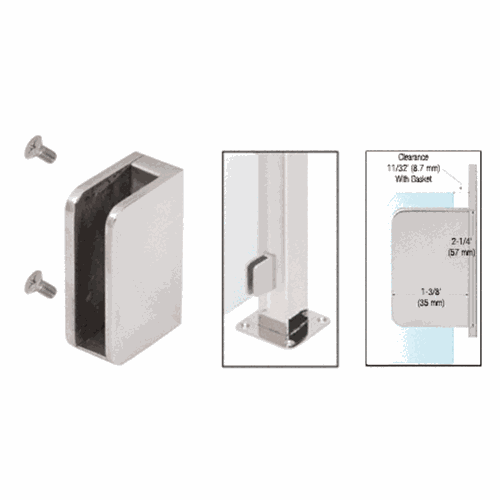 CRL SA95FBS Brushed Stainless 1/4