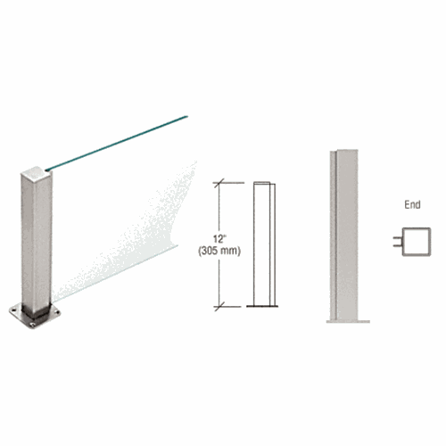 CRL PP43EBS Brushed Stainless 12