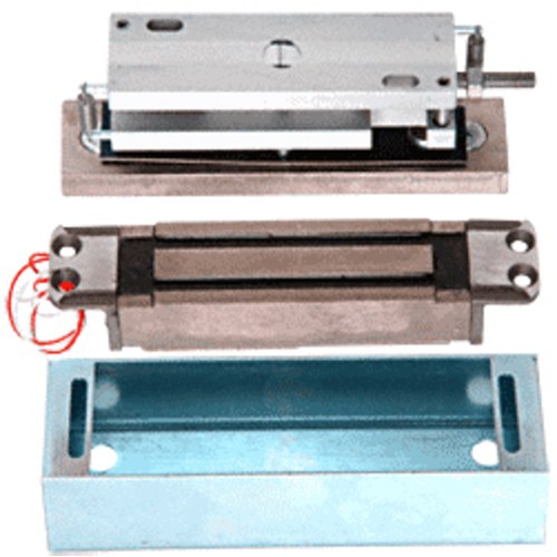 CRL GF3000BRD Locknetics Electromagnetic Mortised Floor Mount Shear Lock - 3000 lb Force