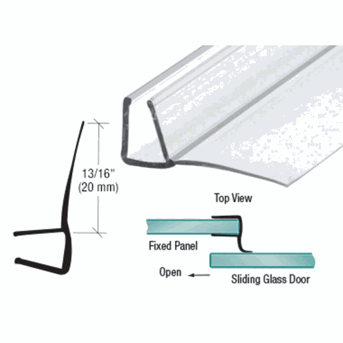CRL PC1200 90 U-Shaped Polycarbonate with Leg