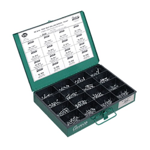 CRL AV6144 Tek Self-Drilling Auveco Fix-Kit Sheet Metal Screw Assortment