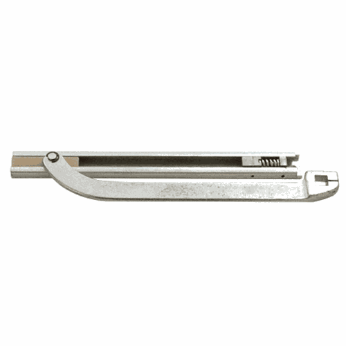 CRL 201312LC628 Jackson Aluminum Offset Arm Assembly - Shallow Depth Mortise Type
