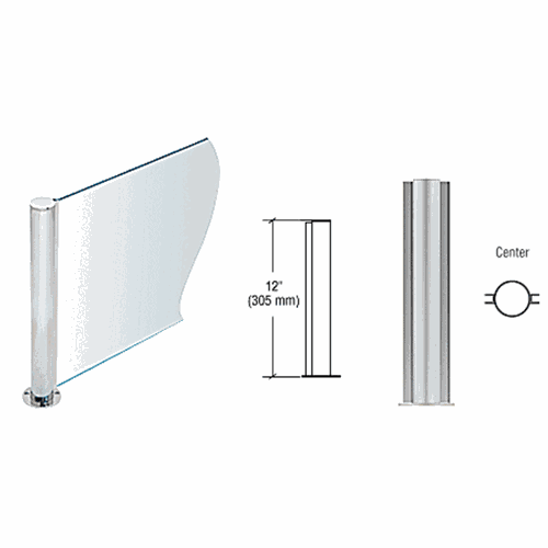 CRL PP08CBS Brushed Stainless 12