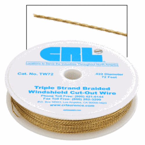 CRL TW72 Triple Strand Braided Cut-Out Wire