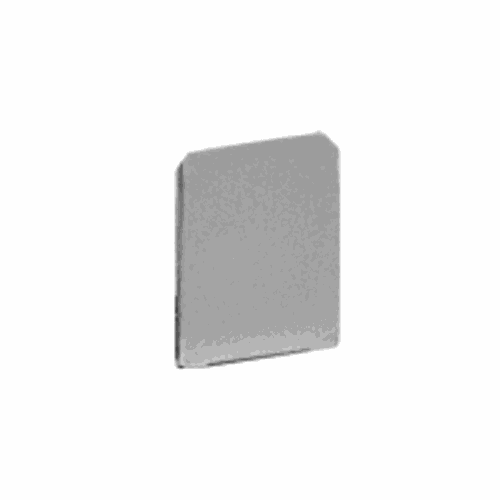 CRL WU2ECBBA Brite Brushed Anodized WU2 U-Channel End Cap