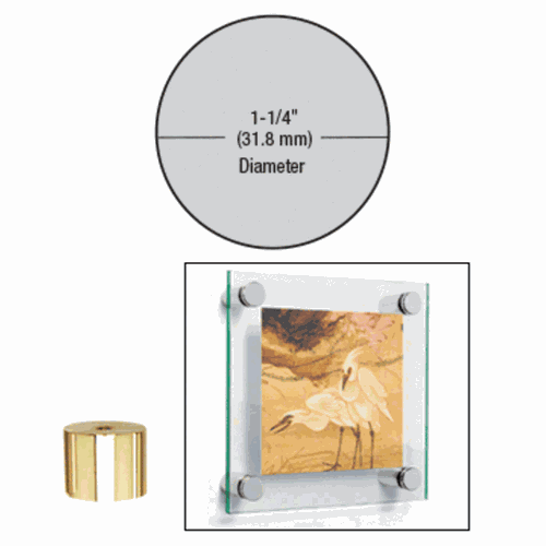 CRL S0B1141BR Brass 1.25