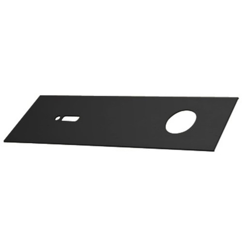 CRL 8010CPMBL Matte Black Cover Plate for 4.5