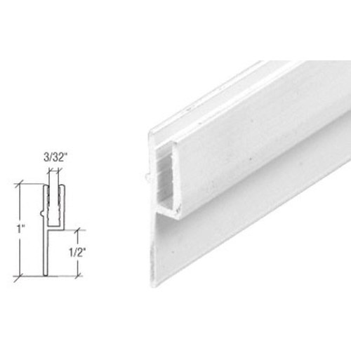CRL PL15967 White Rigid Vinyl Lip Frame